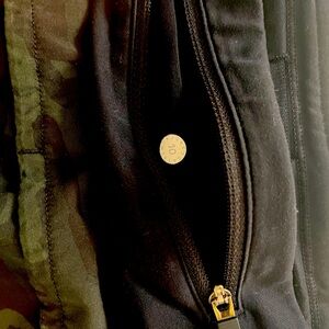 Lululemon Speed Up Shorts Green Camo 2.5 inches